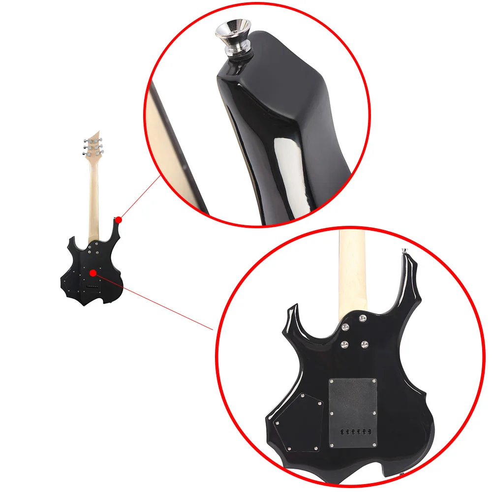 IRIN Electric Guitar 24 Frets 6 Strings Maple Body Multi-color Electric Guitar Guitarra with Bag Wrench Set Guitar Accessories - Image 5