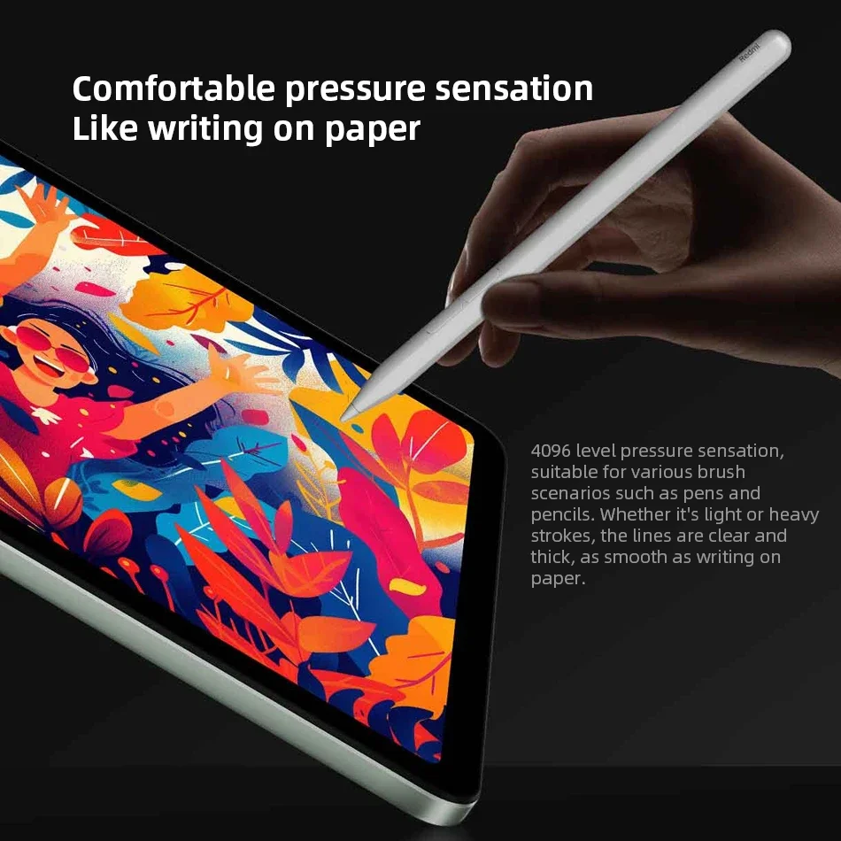 Original Redmi Stylus Pen 240Hz Draw Writing Screenshot Tablet 4096 Level Type-C Charging Only For Redmi Pad Pro / Redmi Pad 2 - Image 2