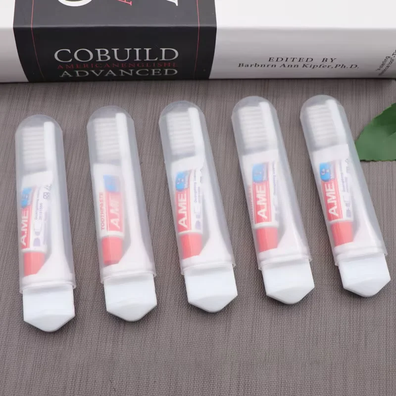 1/5 PC Portable Mini Travel Toothbrush Toothpaste Set Adult Outgoing Camp Disposable Toothbrush Carry-on Deep Cleaning Oral Care - Image 8