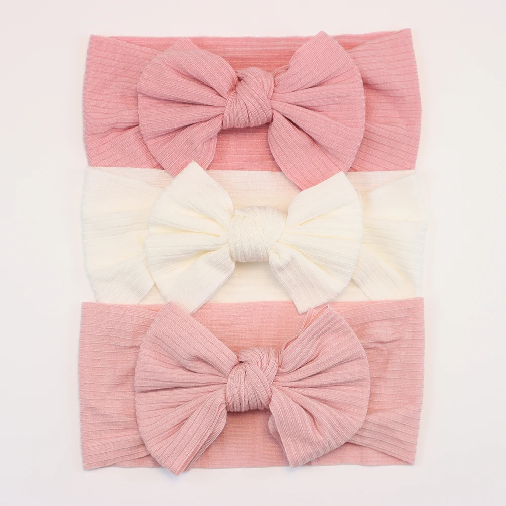 3Pcs/Set Baby Girl Headbands Lot Bows Baby Headband Newborn Gift Elastic Hair Bands Children Turban Kids Infant Hair Accessories - Image 19
