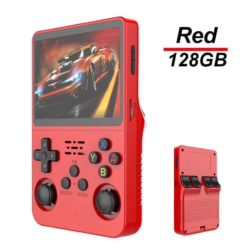 R36S Retro Handheld Video Game Console ARKOS System 3.5 Inch IPS Screen Classic Portable Pocket Video Player 128G Games Boy Gift - Image 30