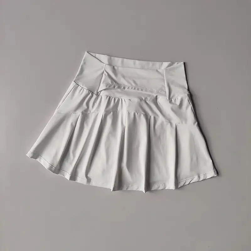 Women's High Waist Sports Short Skirt Quick Dry Fitness Yoga Running Tennis Golf Wear Summer Sport Skirts - Image 3