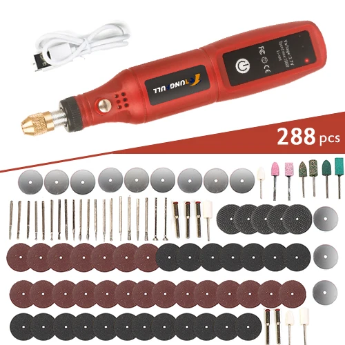 Mini Electric Drill USB Rechargeable Cordless Engraving Pen Dremel Tools Rotary Tool Wireless Hand Drill Mini Polishing Machine - Image 7