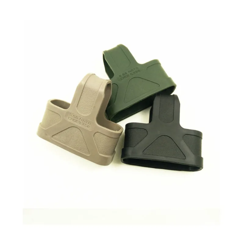 5.56 Rubber Cage Loops Fast Mag & 1pcs 5.56 Magazine Pouch For Airsoft M4/M16 Magazine Assist - Image 4