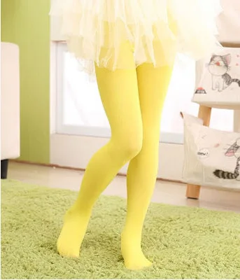 Summer Spring Candy Color Kids Pantyhose Ballet Dance Tights for Girls Stocking Children Velvet Solid White Pantyhose - Image 17