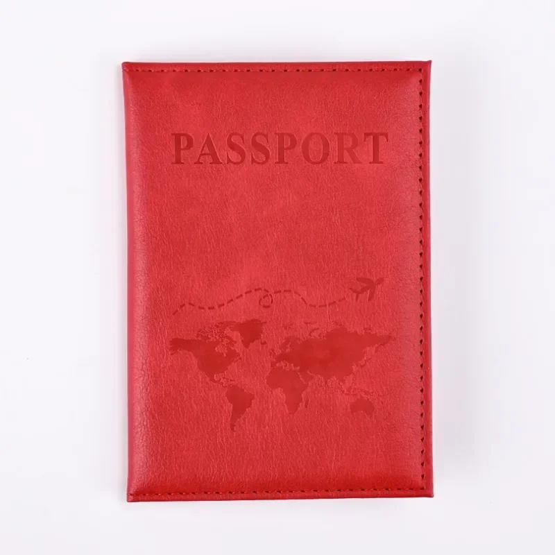 Passport Holder Wallet Cover Travel Essentials Pu Leather Card Case International Travel Accessories for Women/Men - Image 4