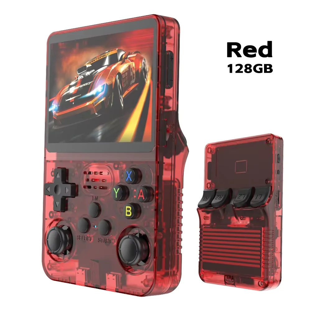 R36S Retro Handheld Video Game Console ARKOS System 3.5 Inch IPS Screen Classic Portable Pocket Video Player 128G Games Boy Gift - Image 25