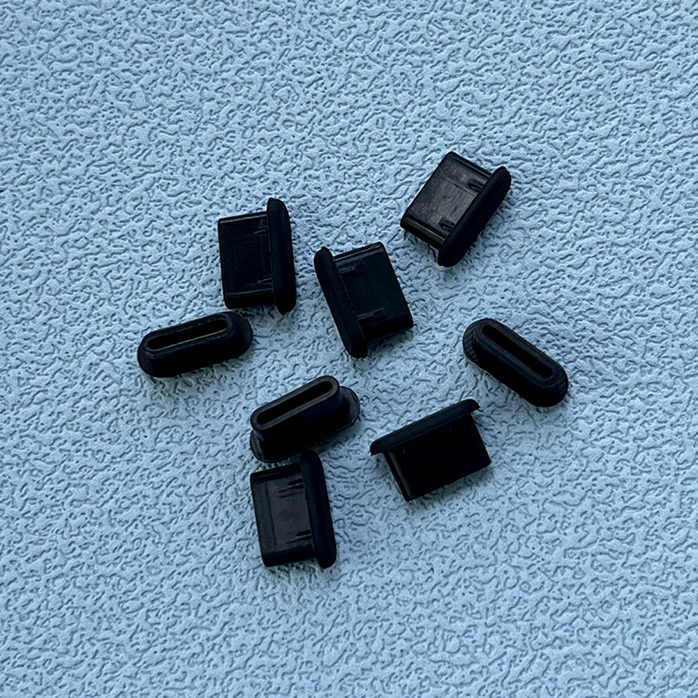10/30/50PCS Type-C Silicone Dust Plugs Phone USB Charging Port Protector Cover Type C Anti-dust Cap for Samsung Xiaomi Huawei - Image 4