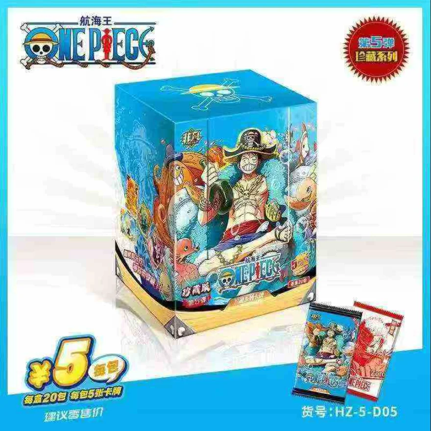 New One Piece Card Straw Hat Pirate Luffy Zoro Nami Classic Anime Character Collection Cards Toys Gifts - Image 11
