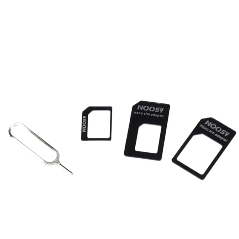4 in 1 Convert for Nano SIM Card to Micro Standard Adapter For Smart Phone 4G LTE USB Wireless Router - Image 2