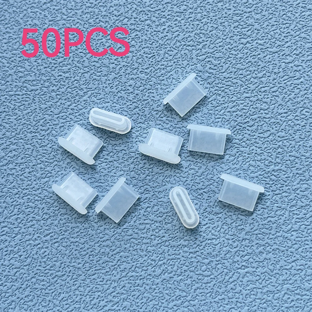 10/30/50PCS Type-C Silicone Dust Plugs Phone USB Charging Port Protector Cover Type C Anti-dust Cap for Samsung Xiaomi Huawei - Image 12