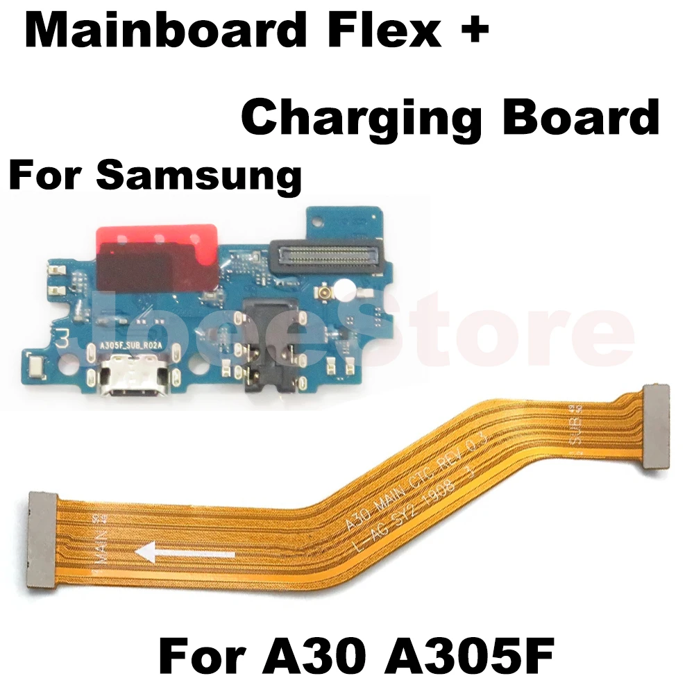 Fast Charger Main Charging Port Board For Samsung A51 A71 A70 A50 A31 A30 A20 A10 A50S Motherboard Connect USB Dock Flex Cable - Image 9