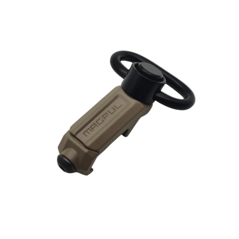 Hot 1PC Metal Strap Buckle QD Sling Swivel 20mm Picatinny Rail Mount Base Quick Detach Rail Mount For Mlok Rail Gun Accessories - Image 2