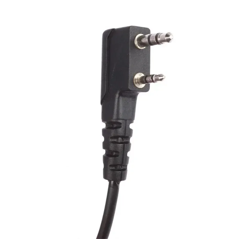 Radio Dual PTT Air Duct Earpiece With Mic Headset for Baofeng Two Way Radio UV-82 UV 82 UV82L UV-89 TK3207 TK3118Accessories - Image 4