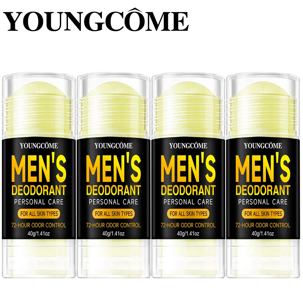 Men Sandalwood Deodorant Stick Anti Sweating Keep Drying Lasting Fragrance Remove Armpit Odor Underarm Refresh Sticks Refresh - Image 8