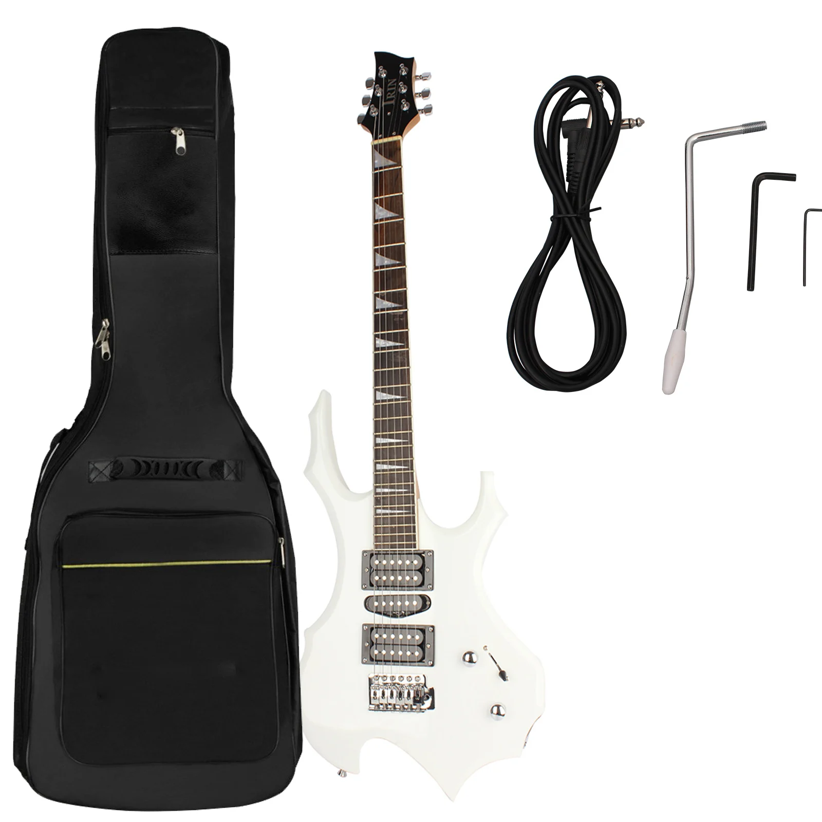 IRIN Electric Guitar 24 Frets 6 Strings Maple Body Multi-color Electric Guitar Guitarra with Bag Wrench Set Guitar Accessories - Image 8