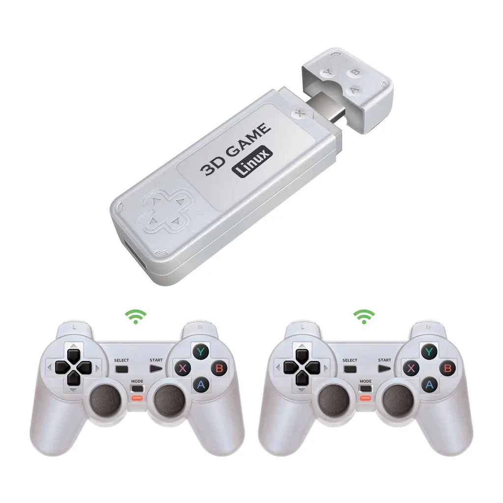 Y6 Retro Game Console 4K 60fps HDMI Output Low Latency GD10 TV Game Stick Dual Handle Portable Home Game Console Kid Gift - Image 5