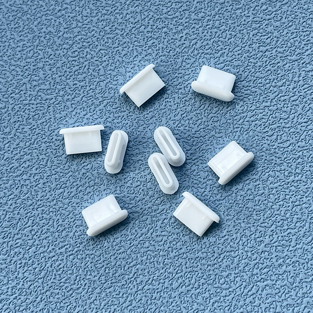 10/30/50PCS Type-C Silicone Dust Plugs Phone USB Charging Port Protector Cover Type C Anti-dust Cap for Samsung Xiaomi Huawei - Image 5
