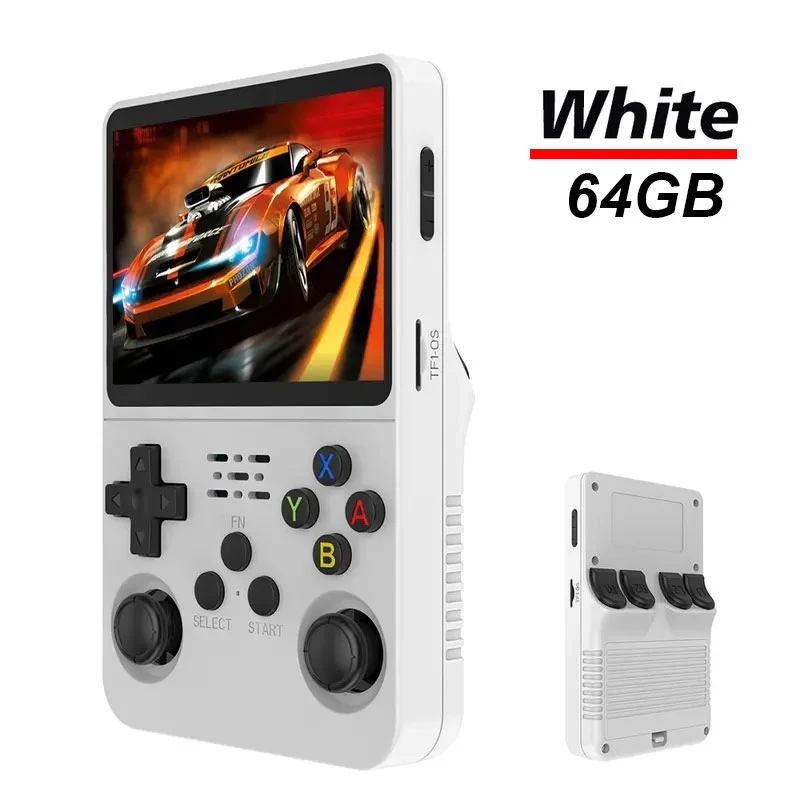 R36S Retro Handheld Video Game Console ARKOS System 3.5 Inch IPS Screen Classic Portable Pocket Video Player 128G Games Boy Gift - Image 9