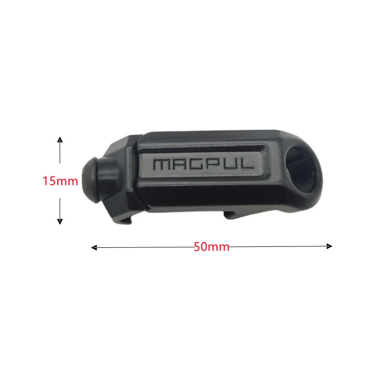 Hot 1PC Metal Strap Buckle QD Sling Swivel 20mm Picatinny Rail Mount Base Quick Detach Rail Mount For Mlok Rail Gun Accessories - Image 4