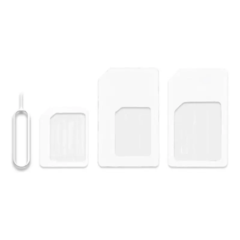 4 in 1 Convert for Nano SIM Card to Micro Standard Adapter For Smart Phone 4G LTE USB Wireless Router - Image 3