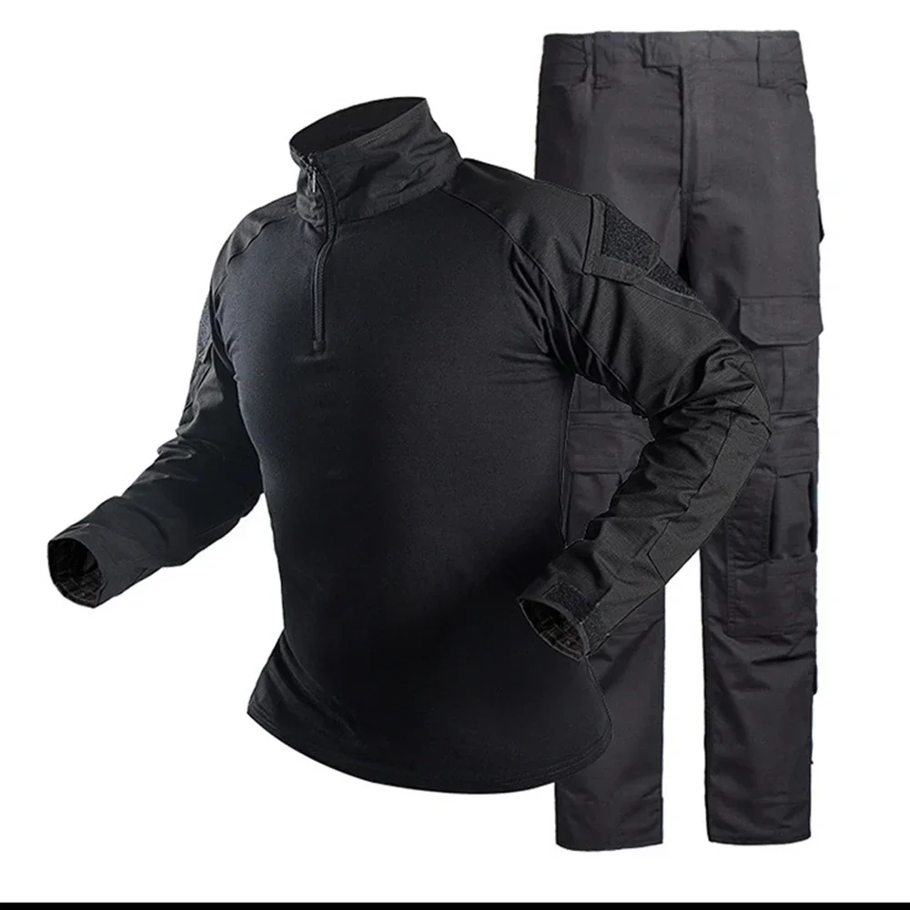 Camo Tactical Uniform Airsoft Ripstop Suit Multi Pocket Suits Hunting Pants Men Trainning Shirts Airsoft Paintball Clothes Sets - Image 14