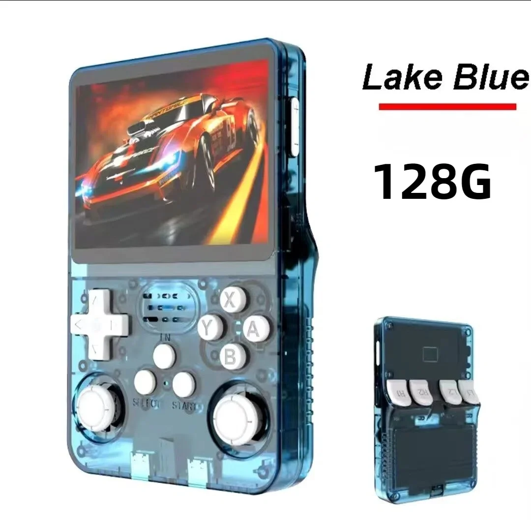 R36S Retro Handheld Video Game Console Linux System 3.5 Inch IPS Screen Portable Pocket Video Player R35S 128GB Games - Image 7