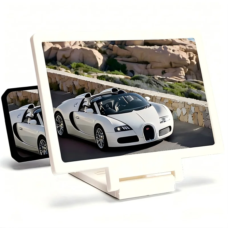 3D HD Mobile Phone Screen Amplifier Stand - Video Magnifier Enlarged Screen Holder for Enhanced Movie Watching Experience - Image 4